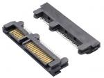 SATA 7+15P Male Connector,Board EDGE SMD